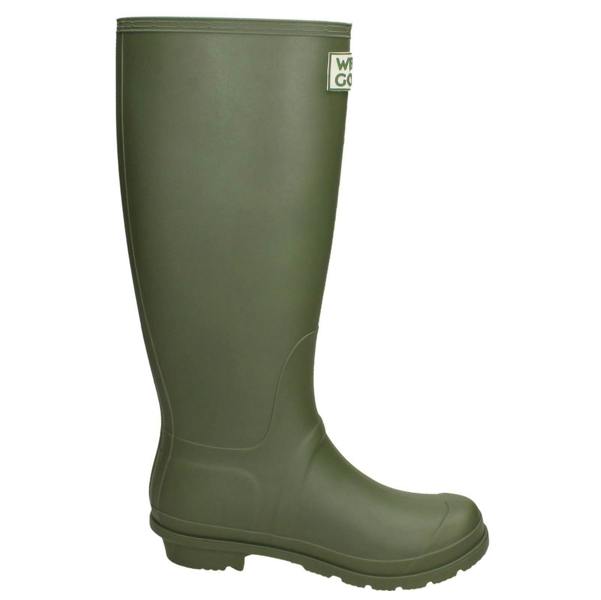 Ladies Wellie Good Knee High Flat Wellingtons X1266