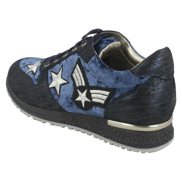 Spot On Ladies Spot On Lace Up Trainers