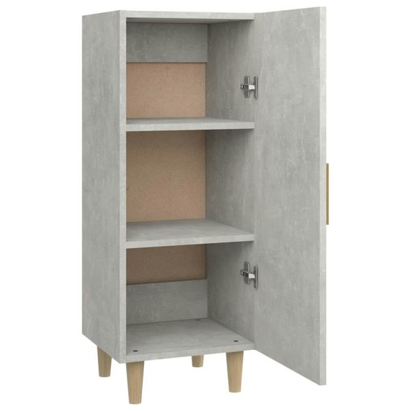Berkfield Sideboard Concrete Grey 34.5x34x90 cm Engineered Wood
