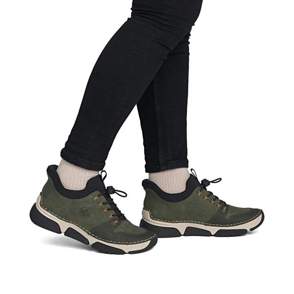 Rieker 45963 Slip-On Trainers   in  Green