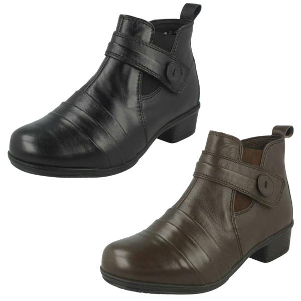 DB Shoes Ladies Casual Ankle Boots Fleur