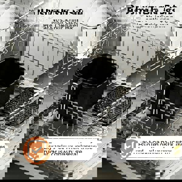 Spector 5L Digital Air Fryer 1500W Oil Free Hot Air Healthy Frying Cooker Black