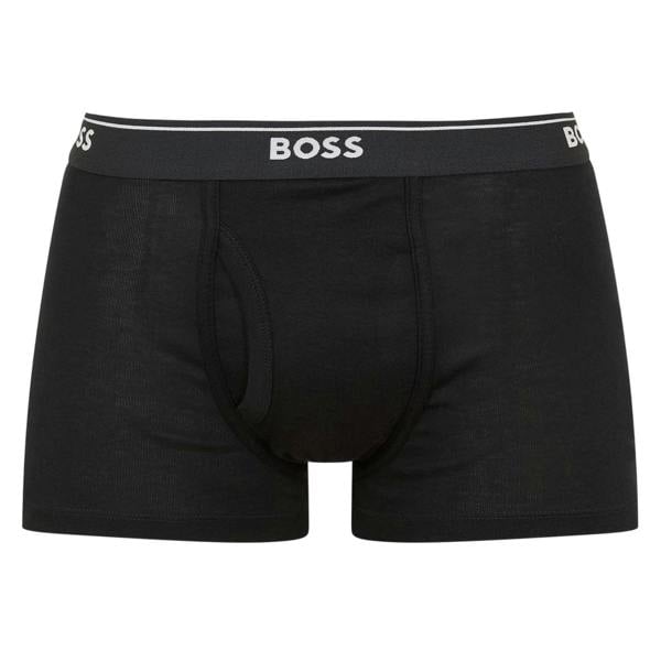 Boss Mens Logo Boxer Shorts (Pack of 2) - Black - 