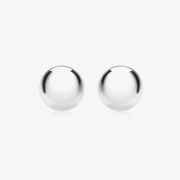 T. H. Baker Sterling Silver 3mm Ball Stud Earrings 8.55.6819