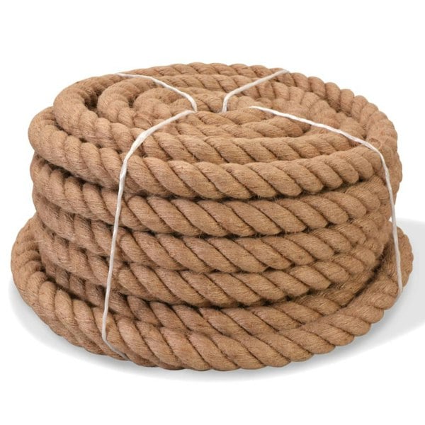 Berkfield Rope 100% Jute 14 mm 250 m