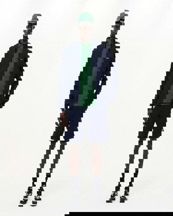 Lacoste Mens Fleece Shorts - Navy Blue 166