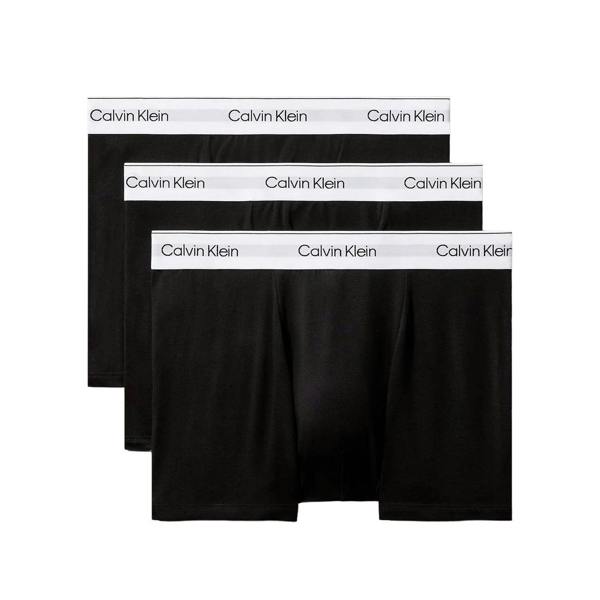 Calvin Klein 3 Pack Icon Cotton Stretch Relaxed Fit Trunk