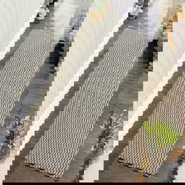 My Mat Stain Resistant Twist Stripe Natural