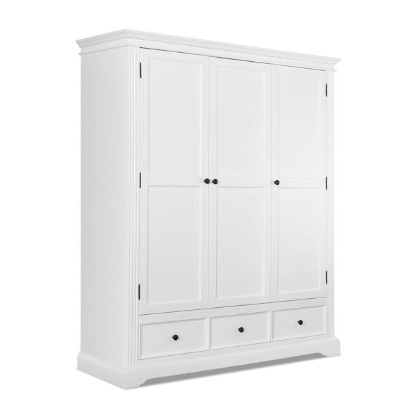 Statement Furniture Gainsborough Large Triple Wardrobe, 3 Door Bedroom Storage