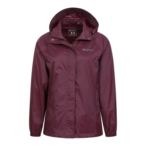 Mountain Warehouse Womens/Ladies Pakka II Waterproof Jacket - Dark Purple - 