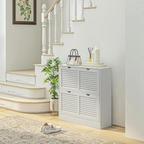 Flip-down Shoe Cabinet
