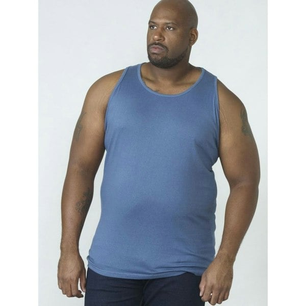 Duke Mens D555 Fabio Tank Top - Blue