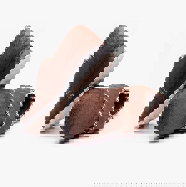 Padders HARRY Mens Slippers Dark Brown