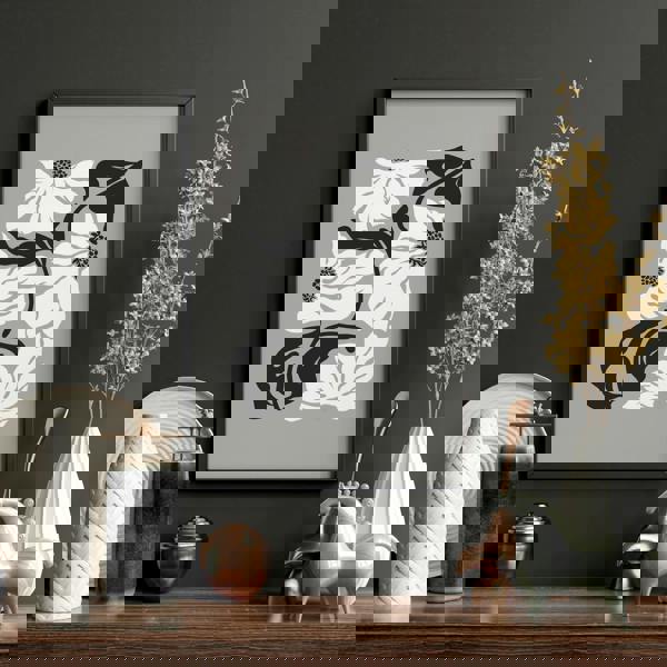 Pictures For Living Room | Set of 3 Botanical Wall art Prints