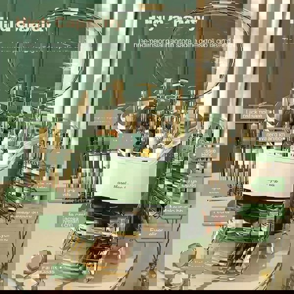 smartbies Large Capacity Makeup Storage Organiser Box