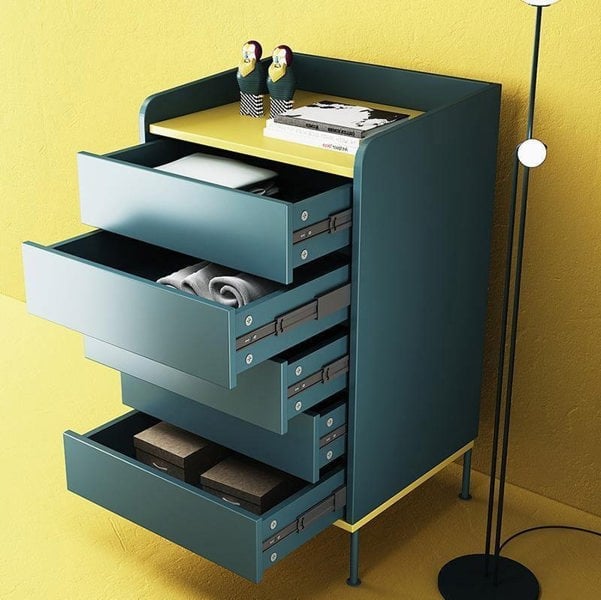 Gordon Chests Of Drawers, Blue-Weilai Concept-Weilai Concept