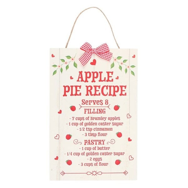 Serano Autumn Skies & Apple Pies Hanging Sign