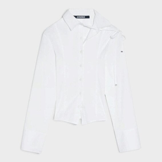 Jacquemus La Chemise Ruban White
