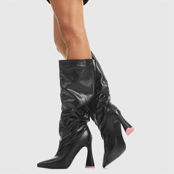 Lamoda It's Giving Women Black Fashion Platform Shoes Trendy Casual Comfort