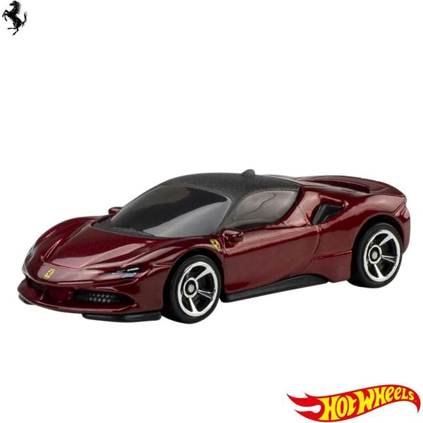Hot Wheels Ferrari 5 Pack 1:64 Scale Die-Cast Toy Cars JLN12