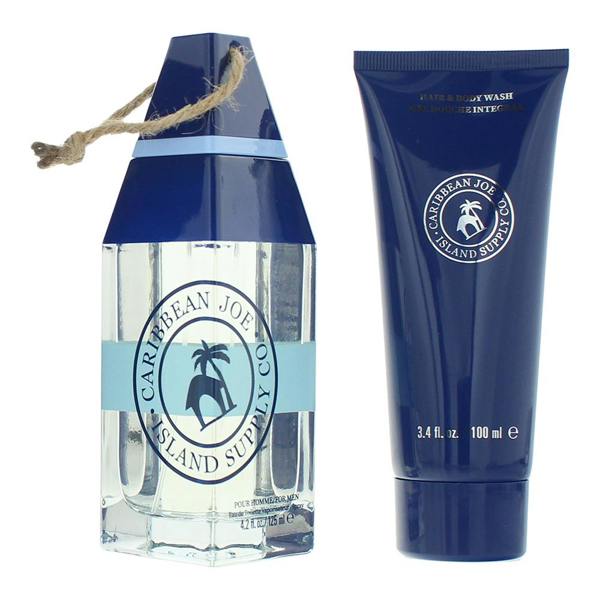 Caribbean Joe Azure Sails Eau de Toilette 125ml + Shower Gel 125ml Gift Set