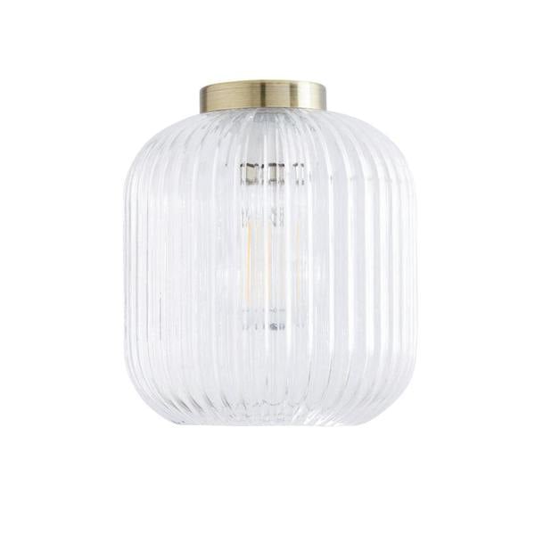 Pagazzi Lighting Riva Antique Brass Easy-Fit Pendant