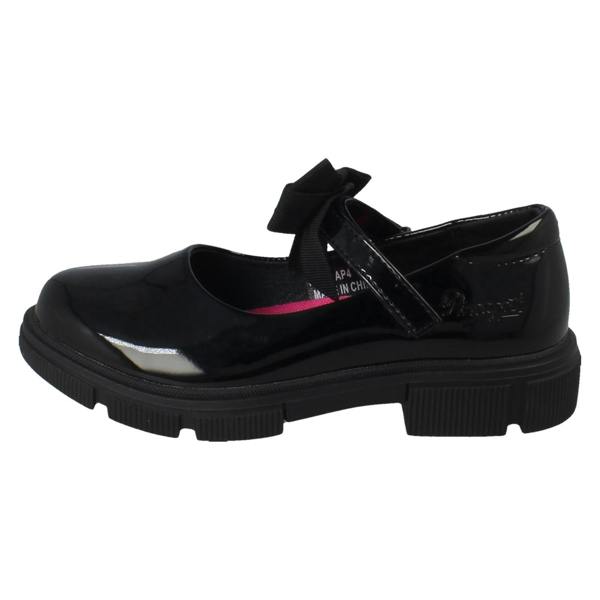 Pineapple Girls Pineapple Bow Detailed Mary Jane School Shoes H2712