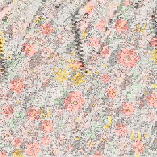 Mini Cuddles Baby Girls 3pk Floral Printed Bodysuits, Multicolour