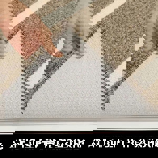 Anyhouz Anymat Doormat Navy Blue Non Slip Dirt Resistant Mat For Kitchen And Bathroom