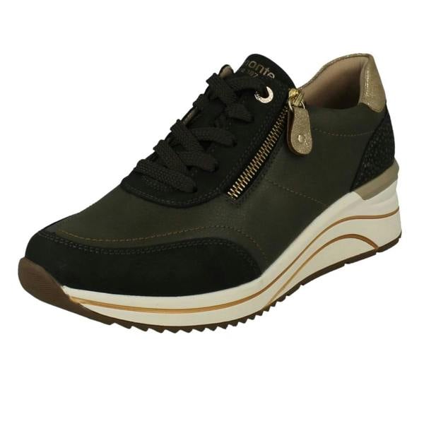 Remonte Ladies Remonte Wedge Trainer D0T00