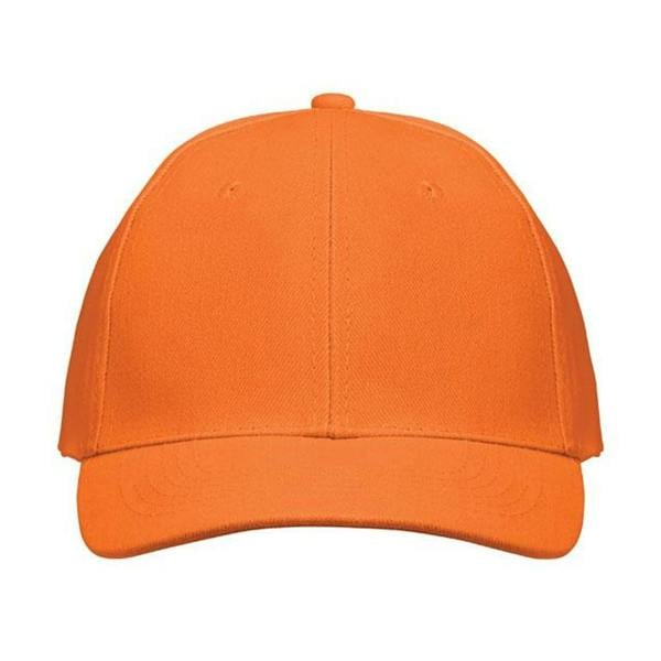 MidOcean Buffalo 6 Panel Baseball Cap - Orange - 