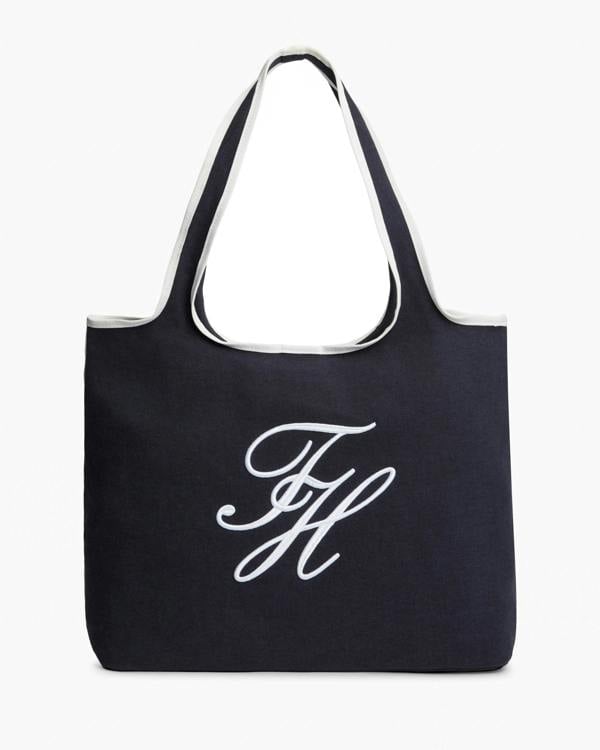 Tommy Hilfiger TH Summer Womens Tote Canvas - Space Blue/Canvas