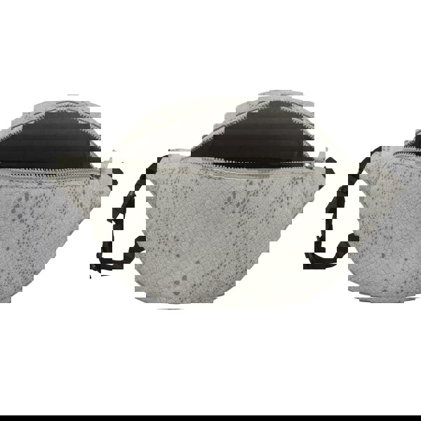 Assots London 'NOAH' Grey Python Snake Leather Bum Belt Bag