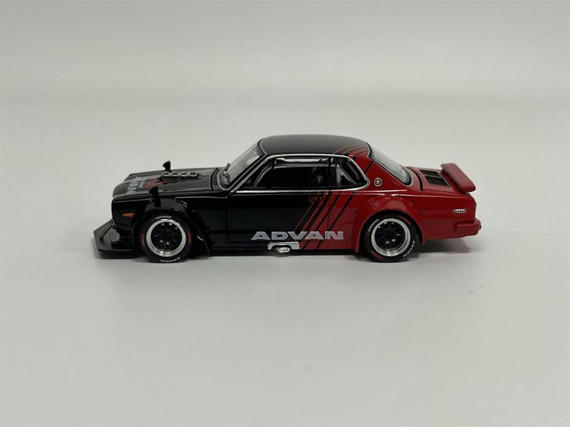 Pop Race Skyline GT R V8 Drift Hakosuka Advan 1:64 Pop Race PR640081