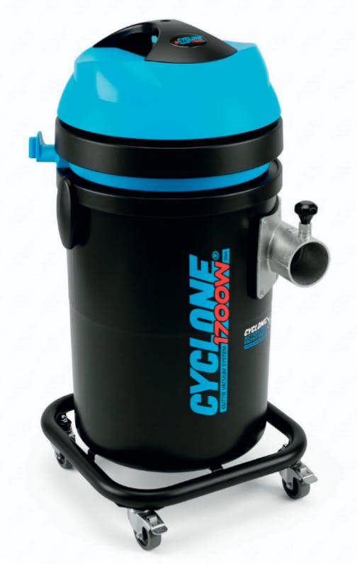 Equip2clean Cyclone 1700W Lightweight Gutter Vacuum  37L
