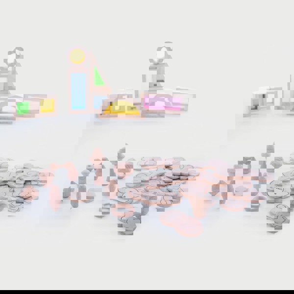 tickit Wooden Treasures Touch & Match Set