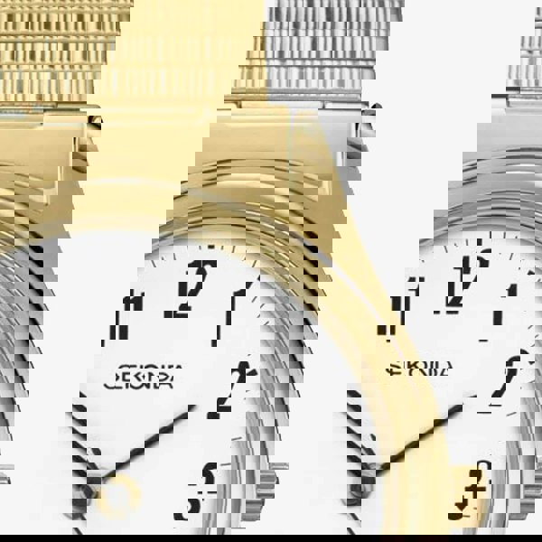 Sekonda Easy Reader Gold Plated Expandable Bracelet Watch 3752