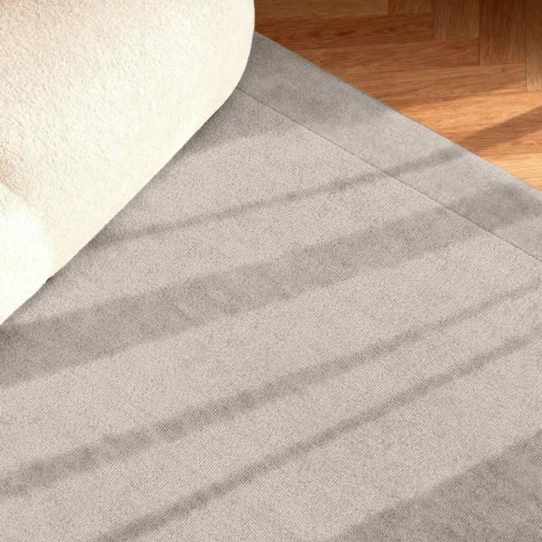 Wool Rug Kari Natural Grey Easy to clean | THE RUGS
