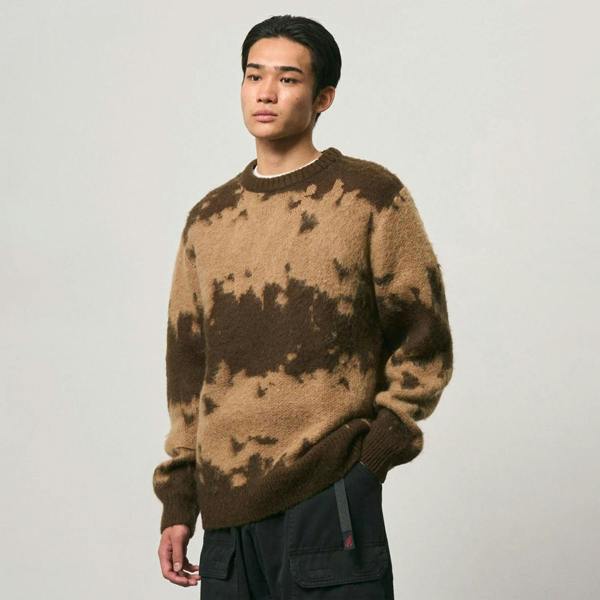 Gramicci Mohair Splatter Sweater