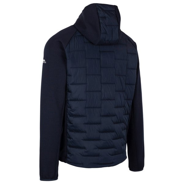 Trespass Mens Heber Hybrid Hoodie - Navy