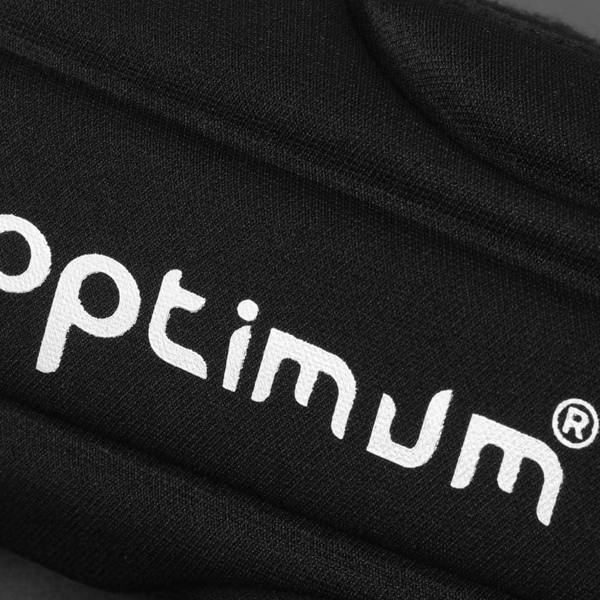 Optimum Elbow Forearm Guard Black/Silver | One Size, Adjustable Fit