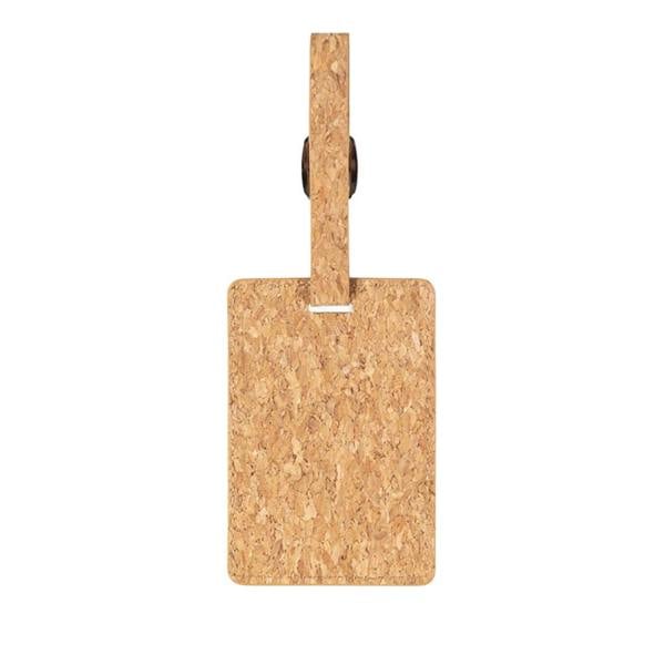 MidOcean Coco Cork Luggage Tag - Beige - 