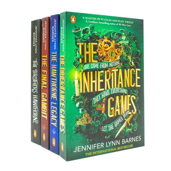 The Inheritance Games 4 Books Collection Set by Jennifer Lynn Barnes – YA Mystery Thriller Collection
