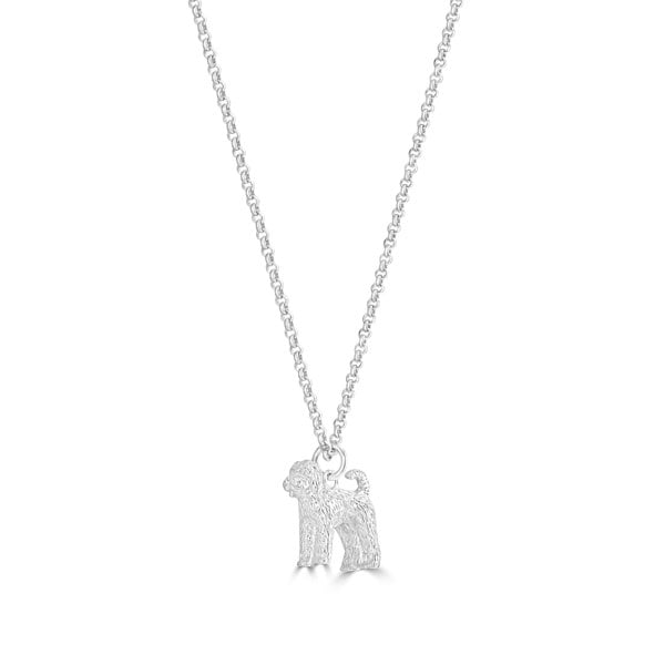 Mylee London Labradoodle Silver Necklace - Personalised