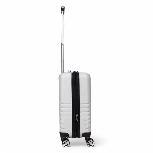 Snowball Expandable Hard Shell 8 Wheels Luggage Travel Cabin Bags Suitcase Set