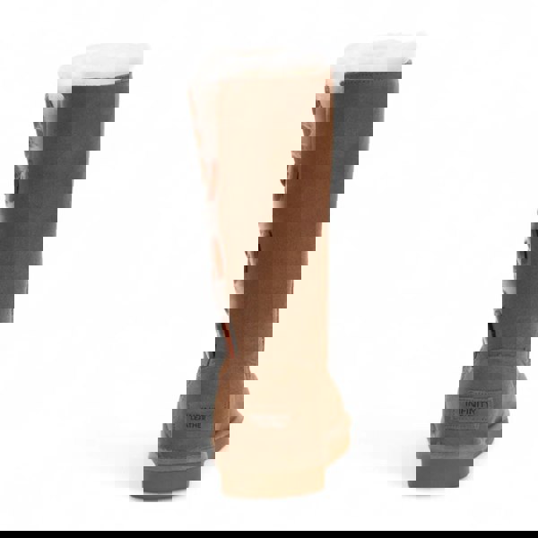 Leather Company Willow - Women's Sheepskin Suede Winter Mid-Calf Boots