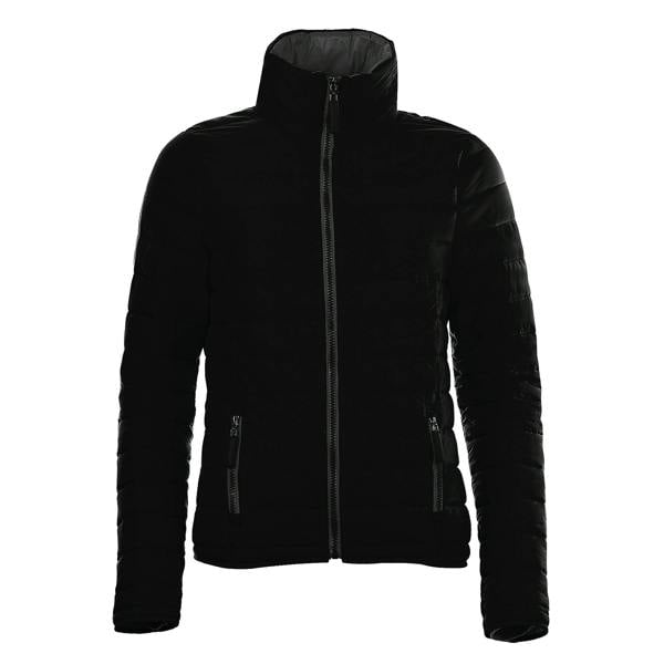 SOLS Womens/Ladies Ride Padded Water Repellent Jacket - Black