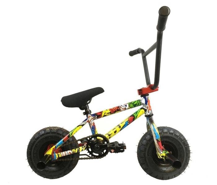 1080 Stunt Freestyle Mini BMX Bike - Ltd Ed Colour Cartoon Graphic