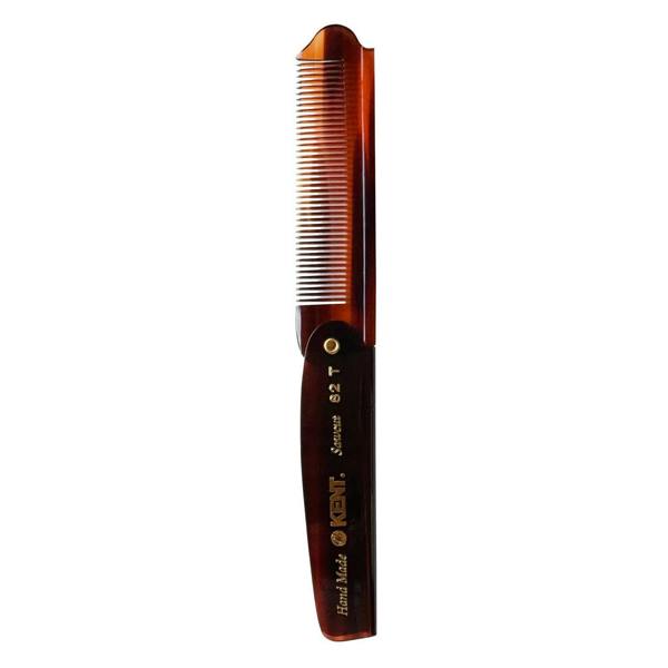 Kent Comb (82T) Handmade 190m Large Folding Pocket Comb