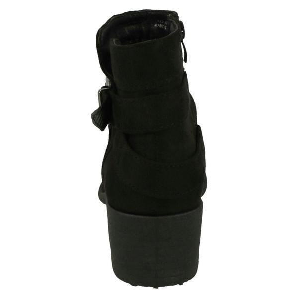 Spot On Ladies Spot On Heeled Ankle Boots F51166